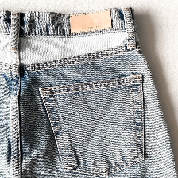 Mango Paneled Dual Denim Skirt - Picture 10 of 11